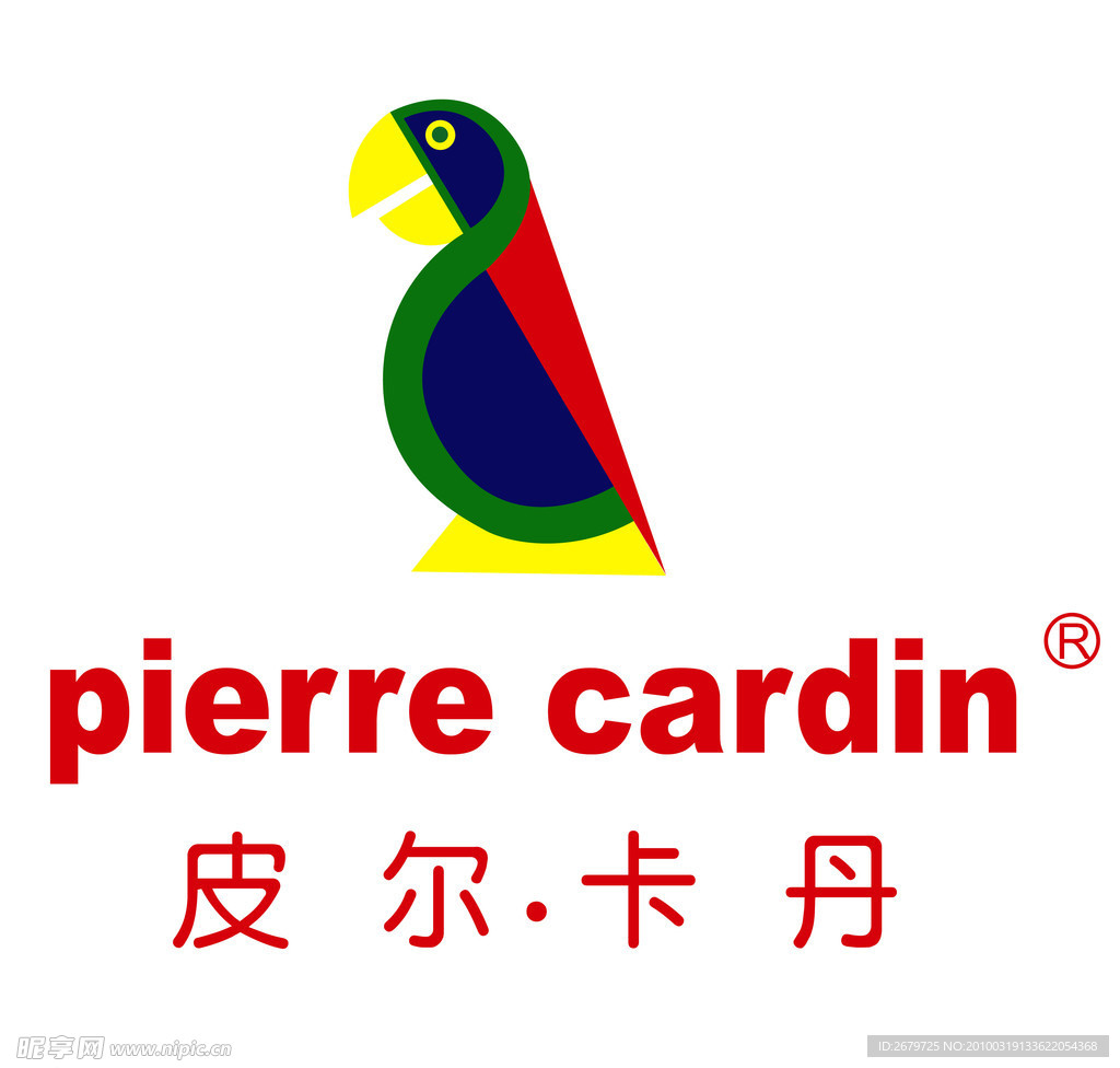 皮尔卡丹商标图案的种类与特点