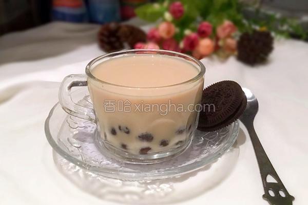 珍珠奶茶饮料的制作方法
