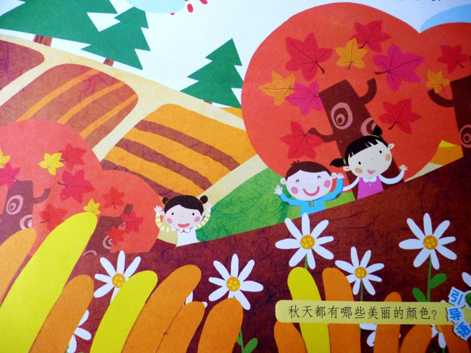 中班美术课教案，秋天的色彩与创意